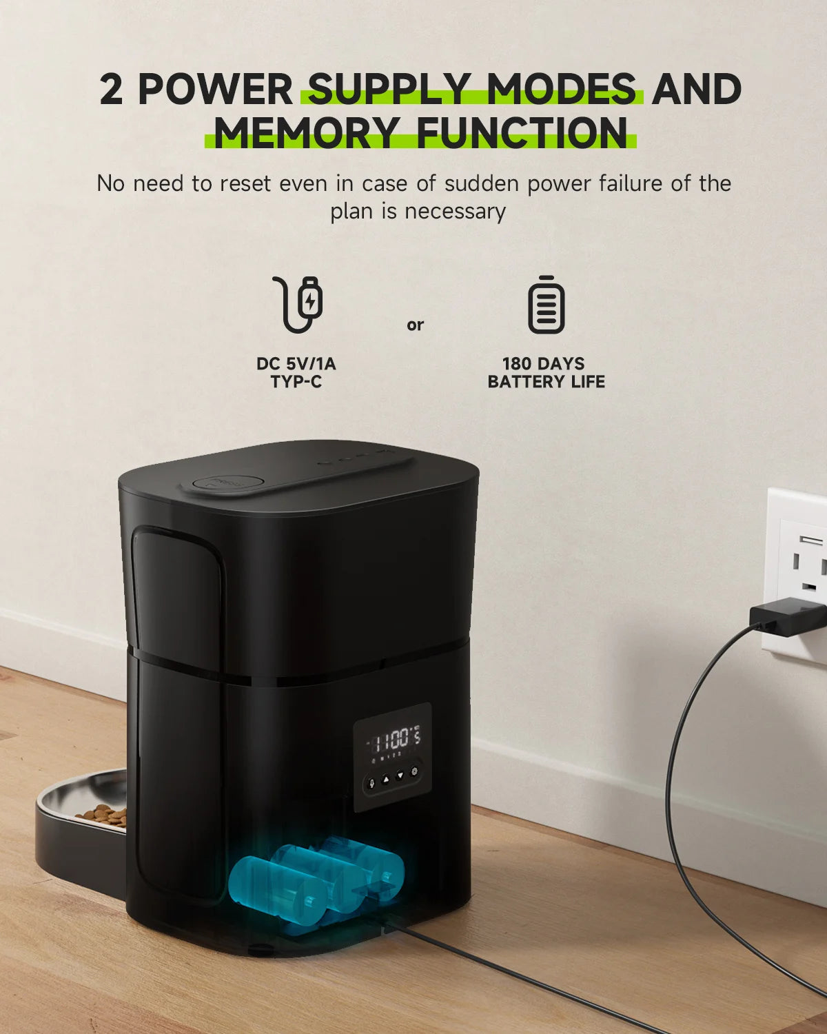 Automatic Cat Feeder Pet Smart Cat Food Dispenser Remote Control Wifi Button Timed Feeders for Cats Dog Accessories