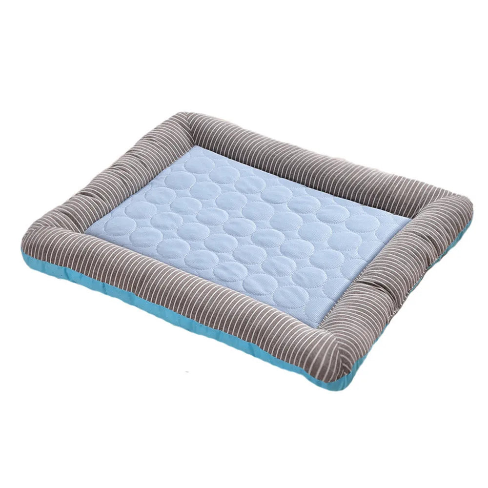 Dog Mat Cooling Summer Pad Mat for Dogs Cat Blanket Sofa Breathable Pet Dog Bed Summer Washable for Small Medium Large Dogs
