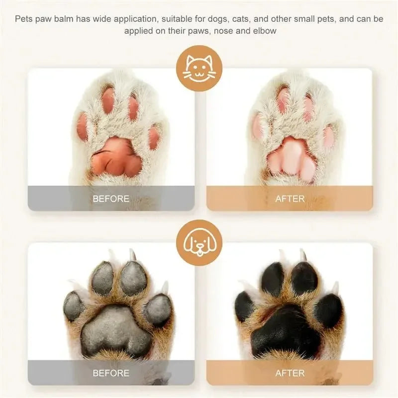 15Gpet Paw Balm Cat Dog Caring Supplies Foot Moisturizer Household Care Winter Paws Cream Cat Grooming Dog Supplies Pet Products