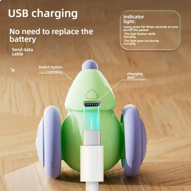 Pet Toys Interactive Cat Toy Electric Mouse Car - Mute Automatic Teaser with Intelligent Obstacle Avoidance Pet Toys