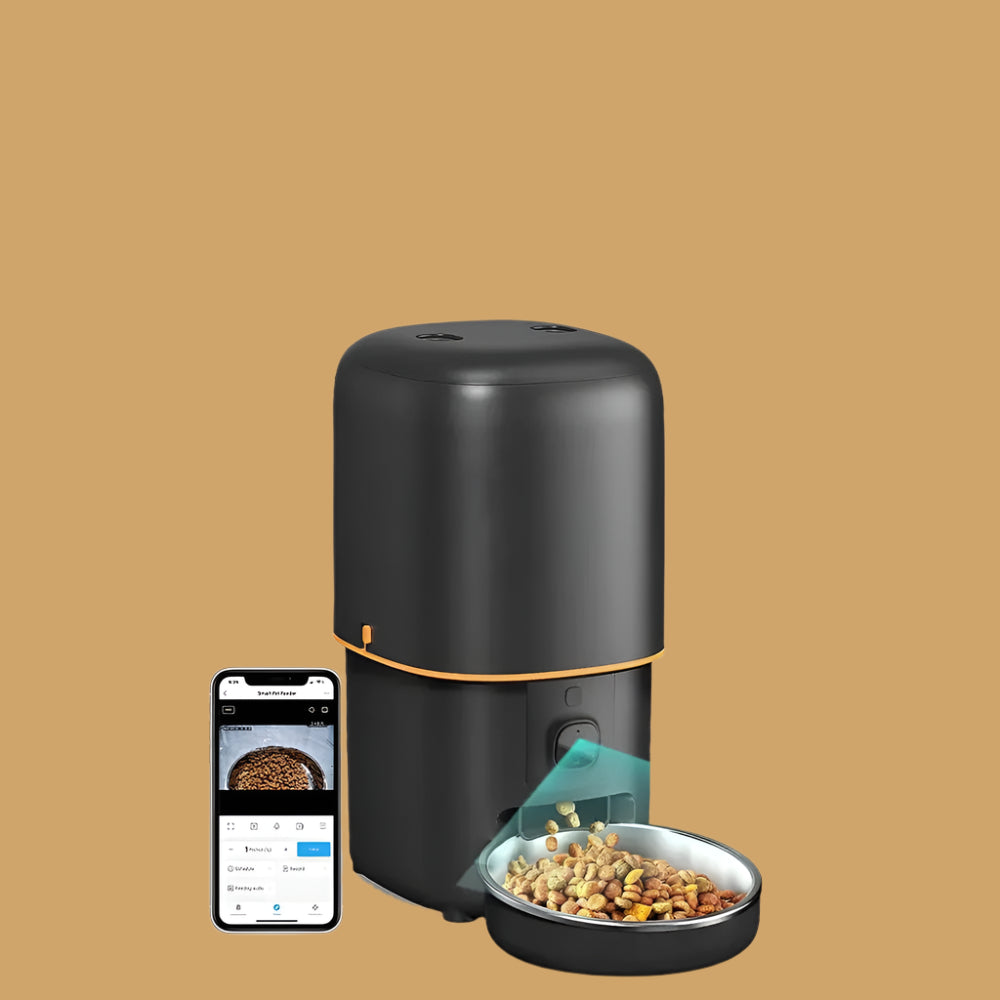 Automatic Cat Feeder Camera Pet Smart Cat Food Kibble Dispenser 2.4G/5Gwifi Tuya APP Control Auto Feeder for Cat Dog Accessories