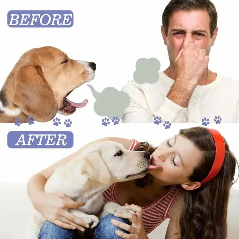 50Ml Pet Oral Cleanse Spray Dogs Cats Teeth Clean Deodorant Prevent Calculus Remove Kitten Bad Breath Mouth Fresh Pet Supplies