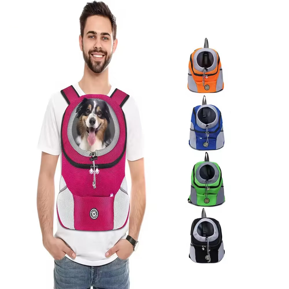 Dog Carrier Bag Pet Dog Transport Backpack for Small Dogs Travel Breathable Dog Carrier Puppy Carrier Pets Carrying Supplies