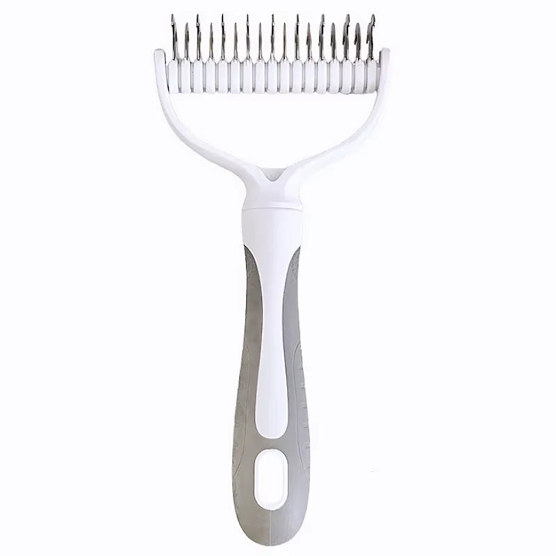 Dog Comb Stainless Steel Dog Brush Double-Sided Combs for Cat Hair Knot Opening Pet Hair Remover Pet Grooming Knife Dogs Brush