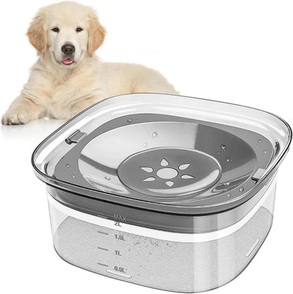 Spill Proof Slow Water Feeder Bowl