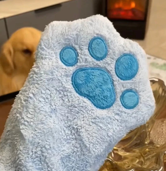 Wash-Free Pet Grooming Gloves