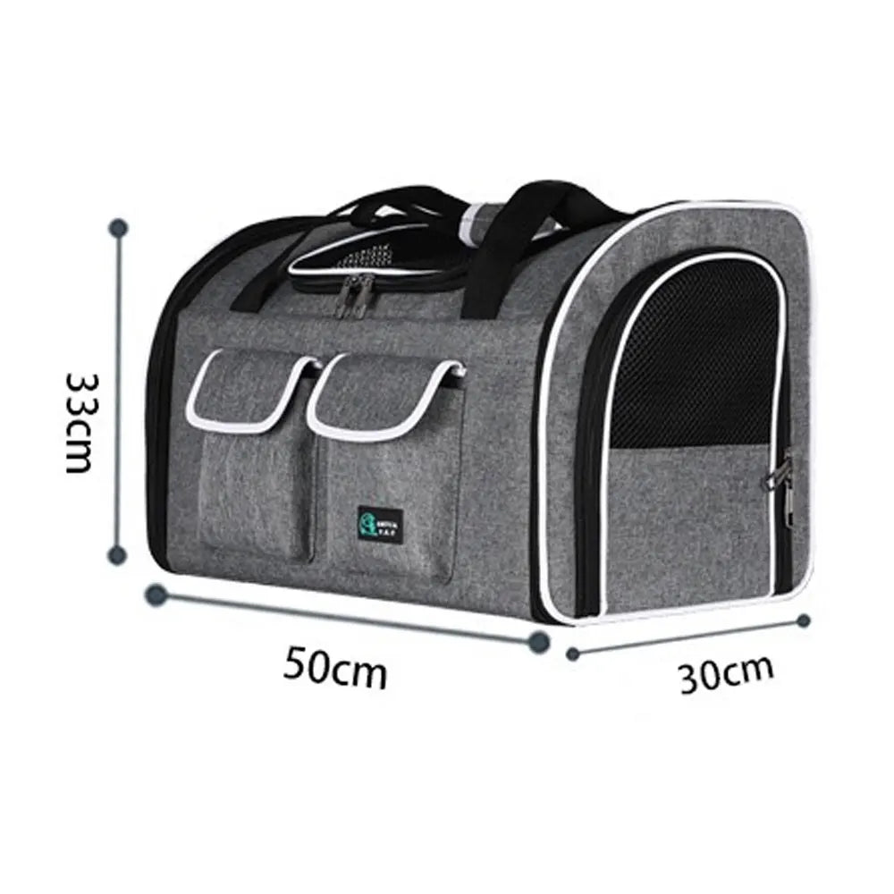 Portable Pet Cat Shoulder Bag Carrier Breathable Puppy Cat Bag Outdoor Travel Carrier Pet Transport Carrying Handbag for Cat Dog