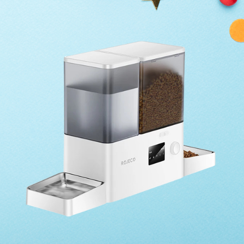 Automatic Pet Feeder & Water Fountain