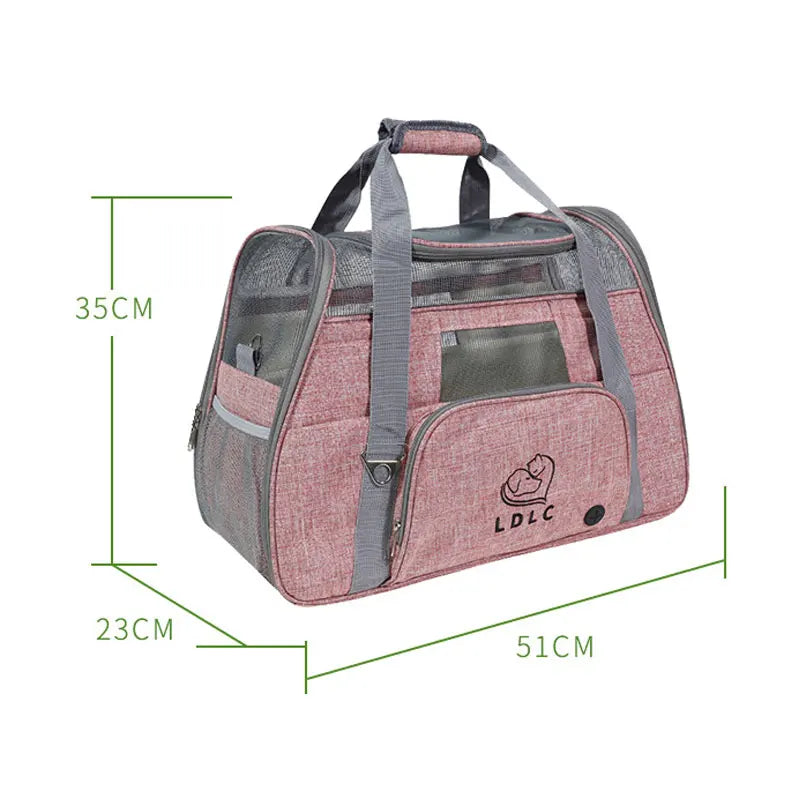 Breathable Pet Dog Cat Carrier Bag Outdoor Travel Cats Carriers Backpacks Portable Shoulder Bags Puppy Pet Carrying Bag Supplies