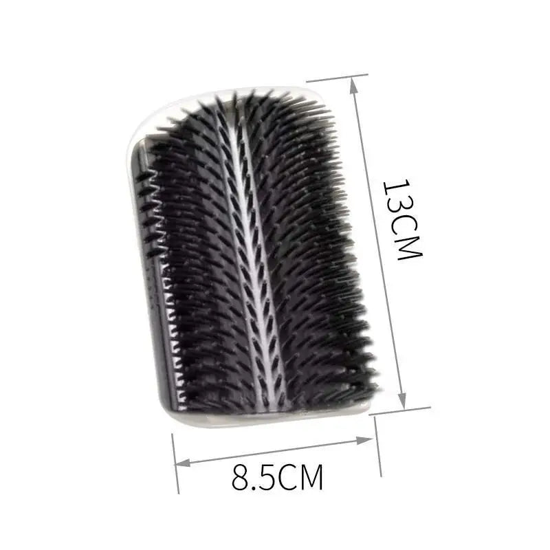 Cat Brush Comb Cat Toy with Catnip Cat Wall Brush Corner Cat Massage Self Groomer Comb Cat Rub the Face with a Tickling Comb Pet