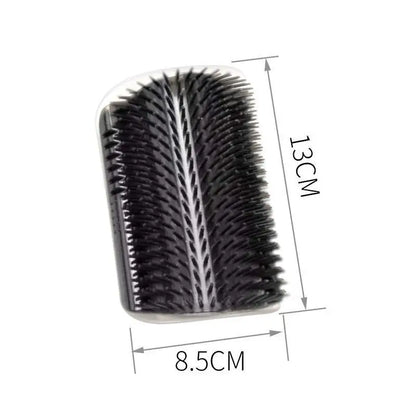 Cat Brush Comb Cat Toy with Catnip Cat Wall Brush Corner Cat Massage Self Groomer Comb Cat Rub the Face with a Tickling Comb Pet