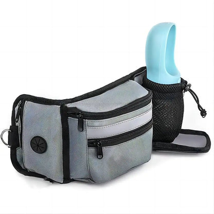 Dog Training Waist Bag Multi-Functional Outdoor Pet Feeding Bag Pet Portable Belt Accompanying Dogs Treat Pouch for Polyester