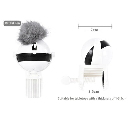 2025 Interactive Automatic Cat Toy with Retractable Design Easy Install & Disassembly Exciting Curiosity Play for Cats