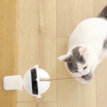 2025 Interactive Automatic Cat Toy with Retractable Design Easy Install & Disassembly Exciting Curiosity Play for Cats