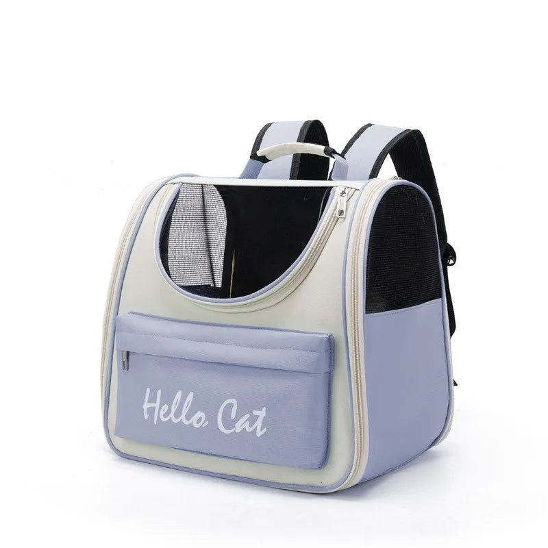 Cat Carrier Bags Windproof Outdoor Travel Backpack for Cat Small Dogs Transport Carrying Bag Cat Backpack Carriers with Cushion