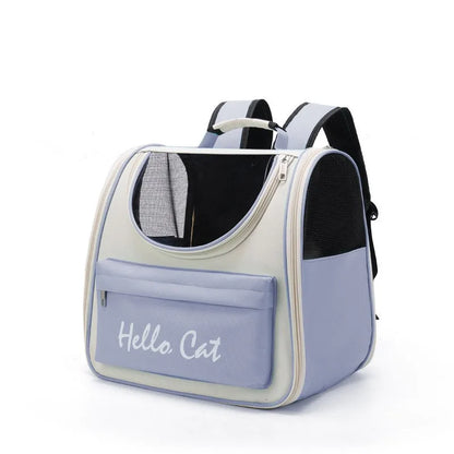 Cat Carrier Bags Windproof Outdoor Travel Backpack for Cat Small Dogs Transport Carrying Bag Cat Backpack Carriers with Cushion