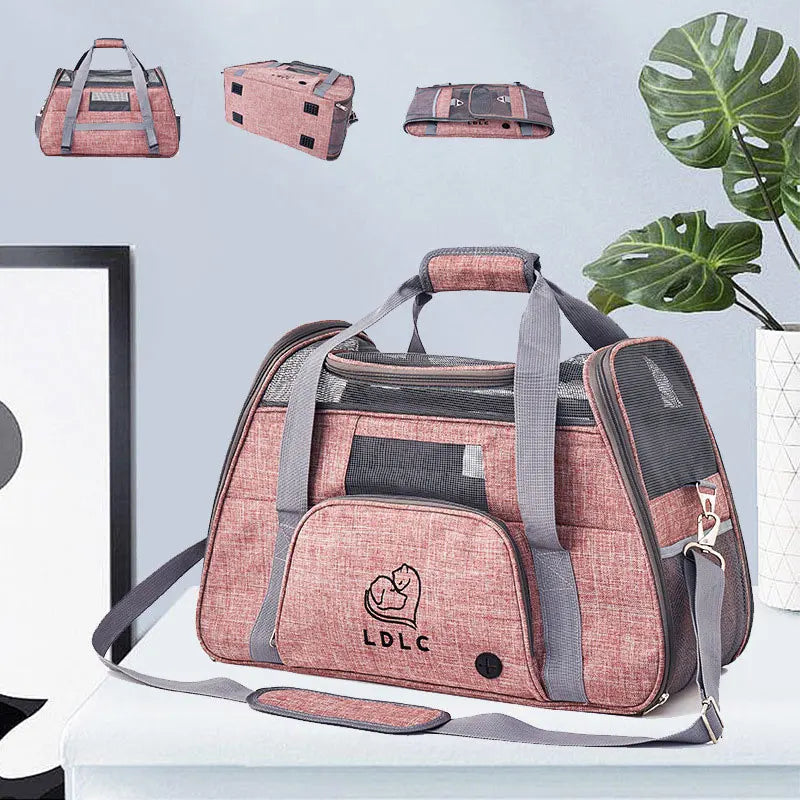 Breathable Pet Dog Cat Carrier Bag Outdoor Travel Cats Carriers Backpacks Portable Shoulder Bags Puppy Pet Carrying Bag Supplies
