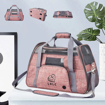 Breathable Pet Dog Cat Carrier Bag Outdoor Travel Cats Carriers Backpacks Portable Shoulder Bags Puppy Pet Carrying Bag Supplies