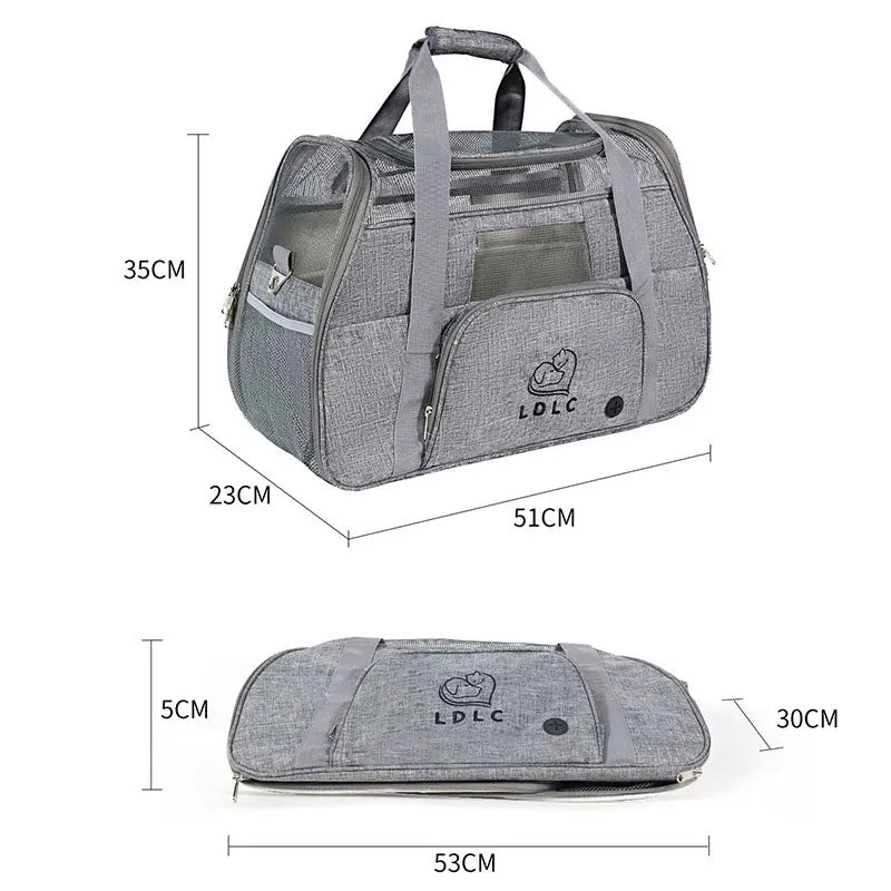 Breathable Pet Dog Cat Carrier Bag Outdoor Travel Cats Carriers Backpacks Portable Shoulder Bags Puppy Pet Carrying Bag Supplies