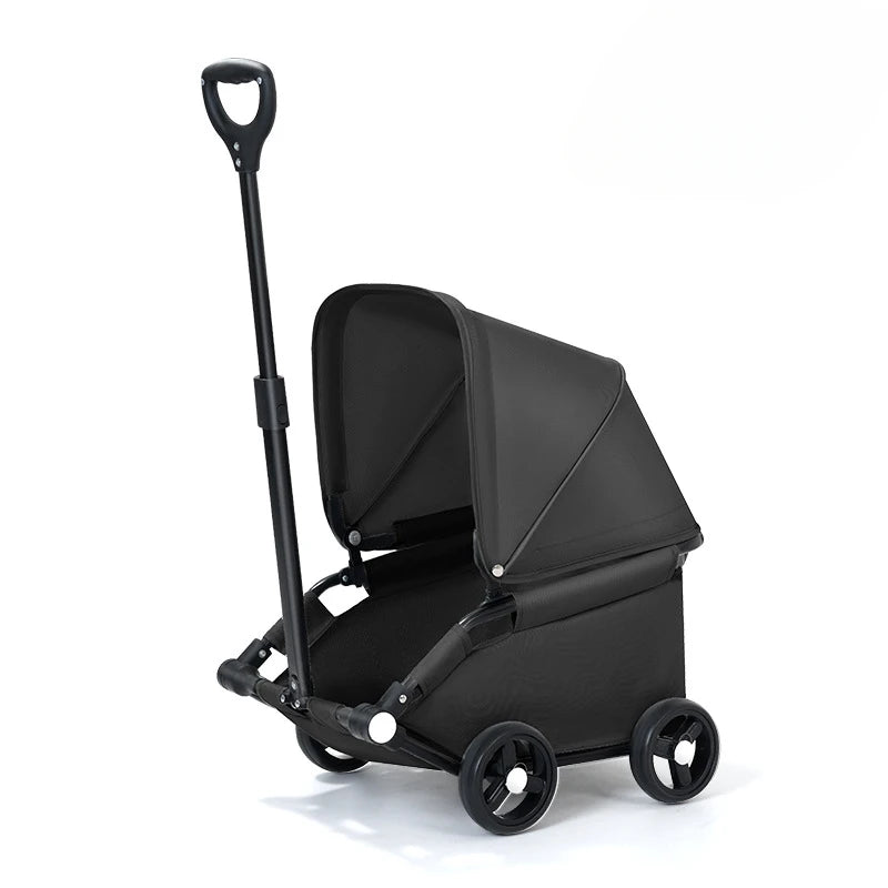 Pet Stroller Folding 360 ° Rotating Telescopic Rod Cat Bags Dog Travel Supplies Outdoor Portable Multifunctional Shopping Cart